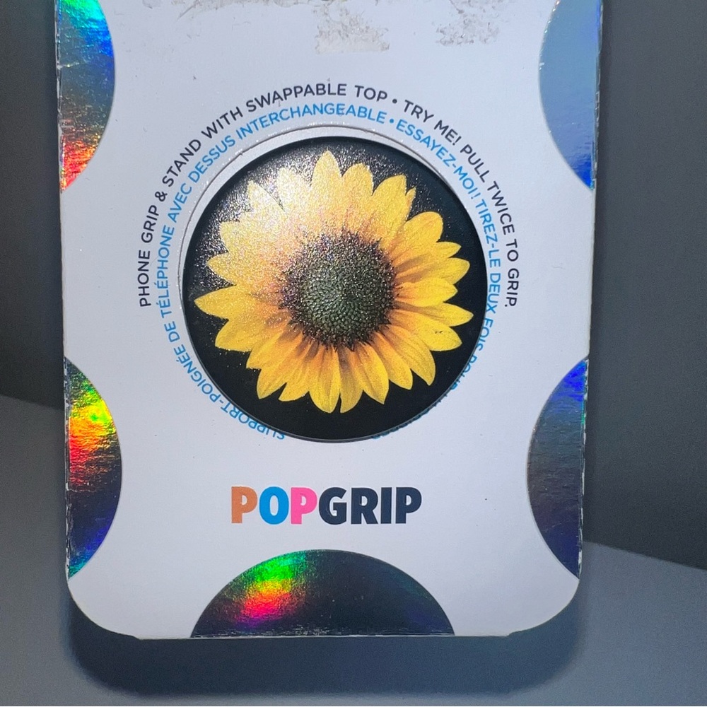 Sunflower Popsocket PopGrip Phone Stand